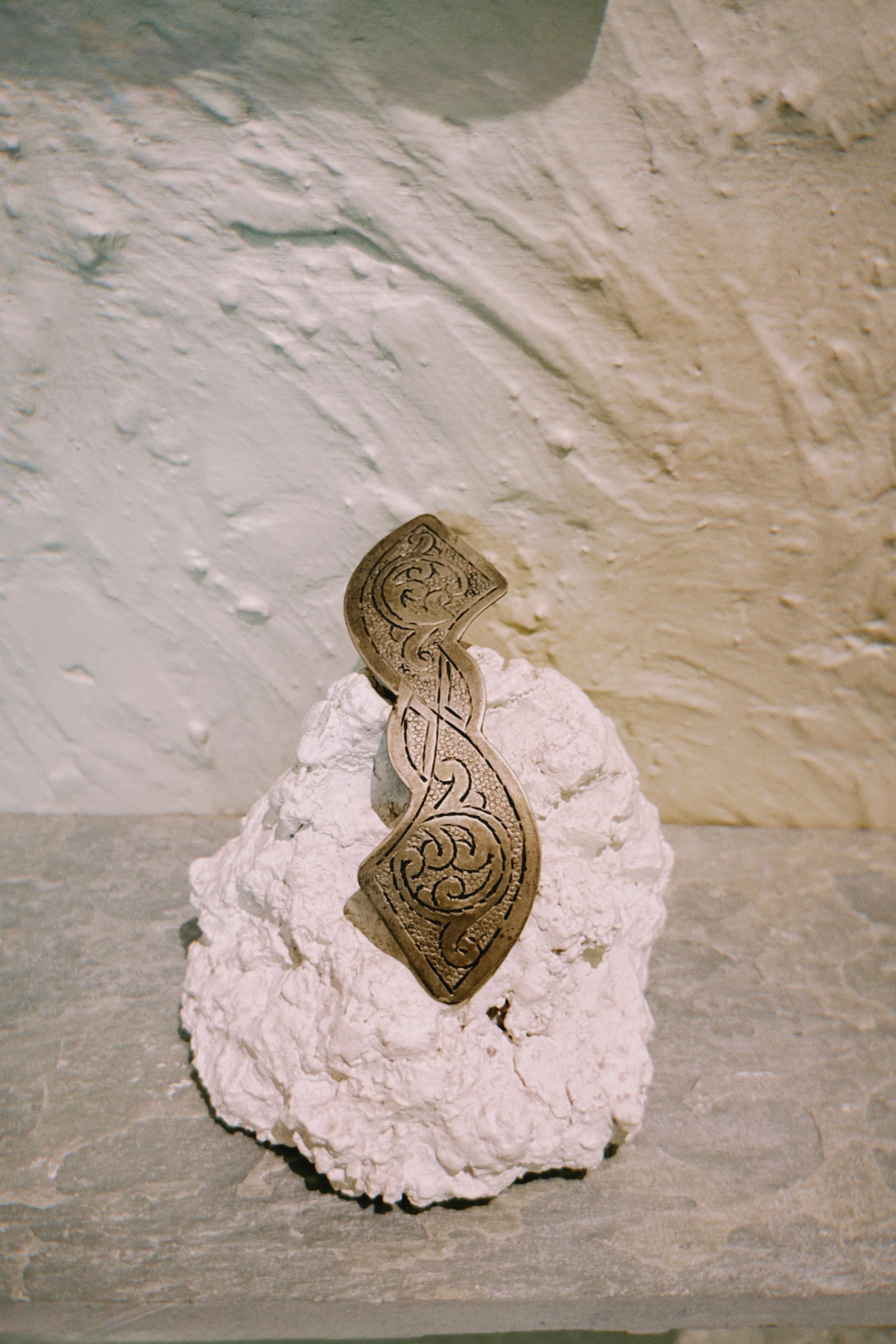 Marrakech Swirly Silver Clip